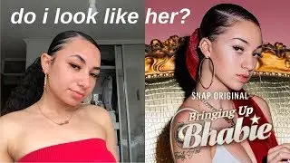 becoming bhad bhabie for a day : DO WE LOOK ALIKE?