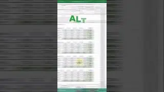 Sum ranges quickly using Ctrl and AutoSum -  Excel Shortcut 