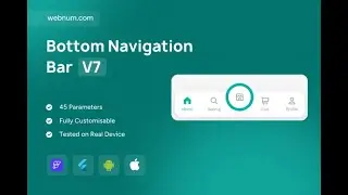 FlutterFlow Bottom Navigation Bar Widget 📱 