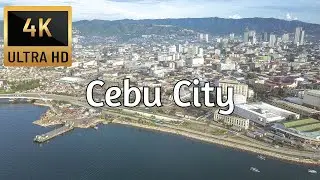 🇵🇭 CEBU CITY, PHILIPPINES [4K] Drone Tour - Best Drone Compilation - Trips On Couch