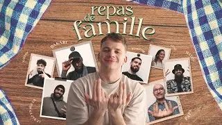 REPAS DE FAMILLE 3 avec BEN plg (ft Bakari, Le Rap en Mieux, Matou, Pompom, Papa et 2 fans)