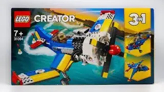 LEGO 31094 Creator 3-in-1 Race Plane Speed Build