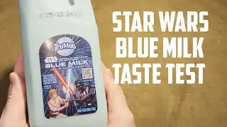 Star Wars Trumoo Blue Milk Taste Test