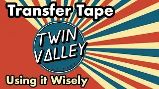 Vinyl Decals: Conserving Transfer Tape