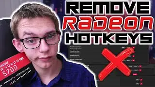 How to Remove AMD Radeon Software Hotkeys! | 