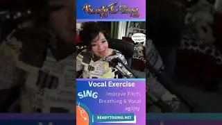 Vocal Warmup - Breathing, Pitch, Agility # learntosing #vocals #vocalcoach