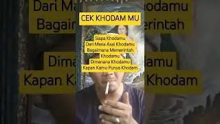 cek khodam #khodam #cekkodam #tiktokviral #fypyoutube