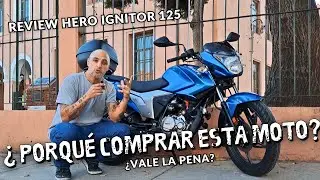 HERO IGNITOR 125  BUENA, BONITA Y BARATA? | NO LA COMPRES SIN VER ESTO | GÑ MOTOVLOG ARGENTINA