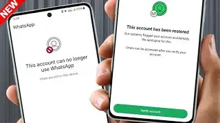 How to Solve This account can no longer use whatsapp | this account can no longer use whatsapp 2024