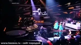 Тимур Родригез в образе Рэйя Чарльза  Шоу Один в один 19.05.13