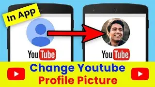 how to change your profile picture on youtube mobile ✅ tips 🤑