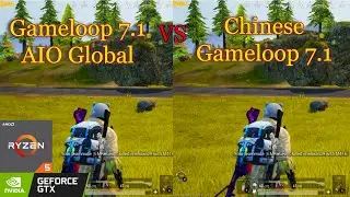 Gameloop 7.1 AIO Global Vs Chinese Gameloop 7 1(TGB) | PUBG Mobile | GTX 1650 + Ryzen 5 3600 .