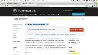 How to change the Footer Text in the Admin Area in WordPress - Tuthowto