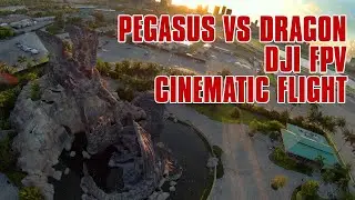 Pegasus vs Dragon DJI FPV Cinematic flight in Hallandale Beach in 4K