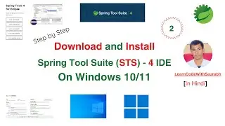 2 Download STS IDE | Install STS IDE | Configure STS | STS Workspace Configuration #stside