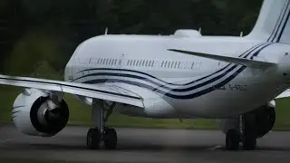 Farnborough plane spotting including A320 neo and more! 12th of July 4K