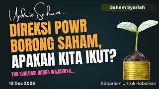Review Saham POWR Sekaligus TOTL MBAP YUPI dan GEMA. Lengkap Dengan Harga Wajarnya