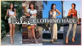 LULUS TRY ON CLOTHING HAUL - SUMMER & FALL LOOKS | Christine Le