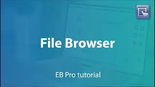 Weintek EasyBuilder Pro tutorial - 23.Import Export with File Browser