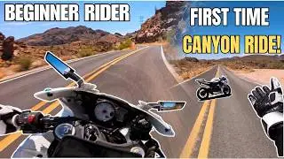 NEW RIDER HITS TWISTIES FIRST TIME | BEGINNER RIDER | GSXR 600 | Motovlog #51
