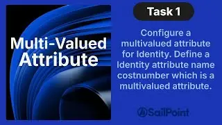 Task 1-  Multi Value Attribute
