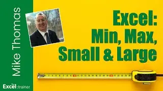 Excel - Quickly Find Highest/Lowest/Nth Highest/Nth Lowest Value in a List