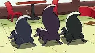 Skunk scene