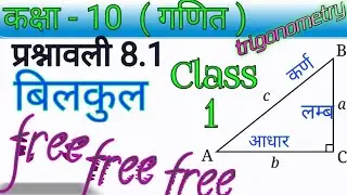 Trigonometry introduction |  All formula in one class.  Maths |  Class 10th | Pratap Sir