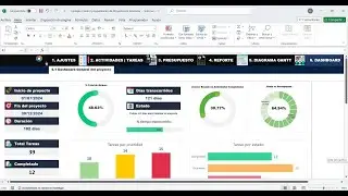 Control de Proyectos en Excel | Seguimiento de Proyectos en Excel 📊🎯🚀