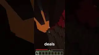 Minecraft's New Weapon Is Insane...  #minecraft  #shorts