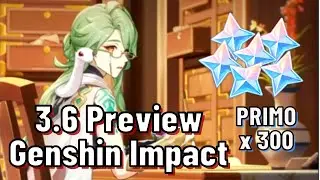 Genshin Impact 300 FREE PRIMO CODES Claim FAST + Patch 3 6 Preview