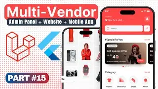 MarketLink - Part 15: Product Item UI Designing Using Mobile App with Laravel & Flutter