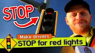 Three ways to FIX a STOP LIGHT (so drivers ACTUALLY STOP!)