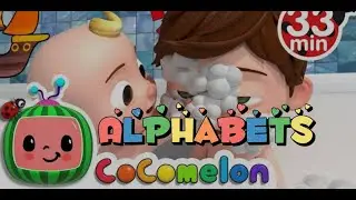 Alphabets Aa-Zz, Phonic Songs, ABCD with Cocomelon Bath Song.
