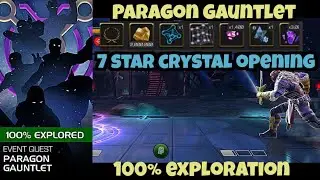 Paragon Gauntlet 100% exploration | Side quest | - Marvel Contest of Champions