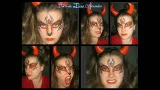Idei FACE PAINTING de Halloween realizate de mine!