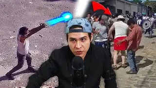 loquitos en la calle haciendo cosas sin sentido 😵