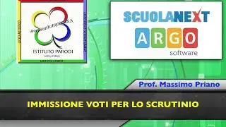 Immissione voti per lo scrutinio