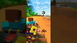 i recreated mario kart in minecraft! 