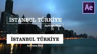 AFTER EFFECTS LOWER THIRD NASIL YAPILIR