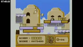 [WR] Kirby's Adventure - 100% No Major Glitches speedrun - 47:39