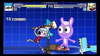 Mugen Mordecai & Rigby vs Cuddles & Lumpy