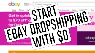 How to Start Ebay Dropshipping in 2022 With $0 - Dropship on eBay With No Money!