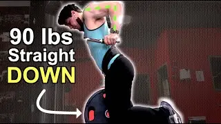 90 lbs Weighted Dips | When Your Body Weight Isn't Enough