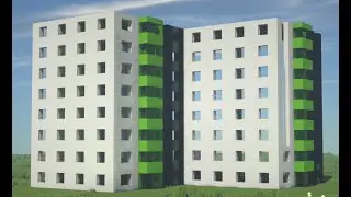 КАК ПОСТРОИТЬ МНОГОЭТАЖНЫЙ ДОМ В МАЙНКРАФТ.