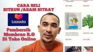 Cara Membeli Lewat online Citrun Acid -Asam Sitrat Pembersih Membran R.O