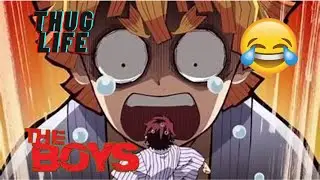 Demon Slayer In Hindi Dubbed  Tanjiro Sanemi Funny Scenes 