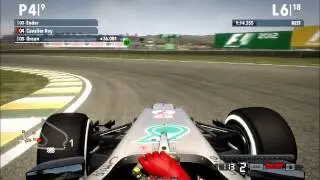 F1 2012 - Multiplayer Video 1 (No Assists - assists was allowed though)