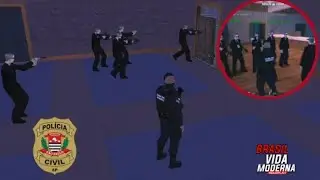 TREINAMENTO DE INCURSÃO  EM LOCAL FECHADO *POLÍCIA CIVIL*- GTA SAMP ANDROID/PC-