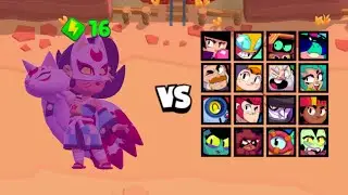 Boss Lola VS all brawlers in Brawl Stars